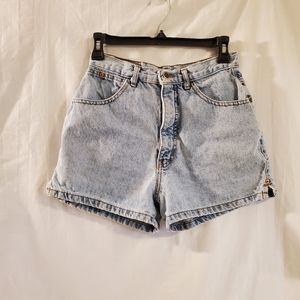 Vintage NUOVO County Seat Hight Waist Mom Denim Jean Shorts Size 7/8